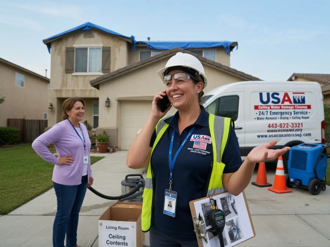 Ceiling Water Damage Restoration Muscotah, KS FAQs